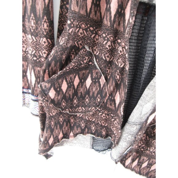 BKE Buckle Sweater Medium Open Cardigan Tunic Tribal Southwestern - Picture 7 of 12